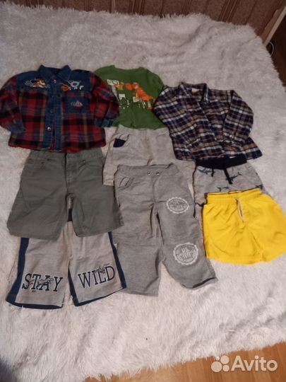 Вещи на мальчика 4-5 лет пакетом