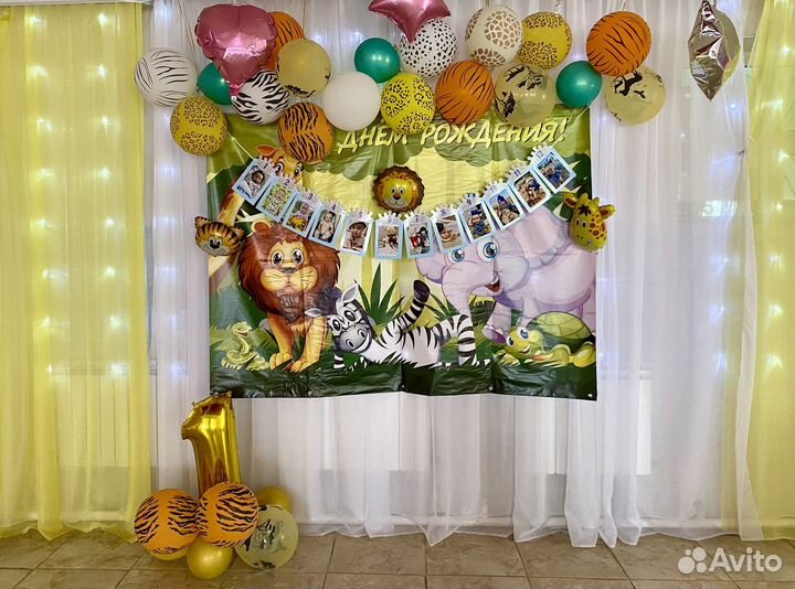 Банер на день рождения фотозона