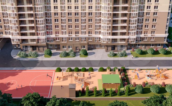 1-к. квартира, 43,8 м², 3/18 эт.