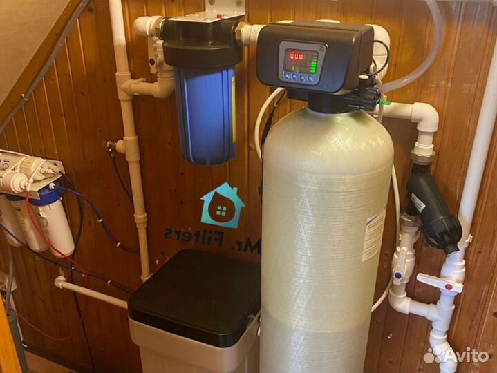 Установка системы очистки воды