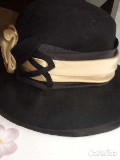 Шляпа фетровая женская
