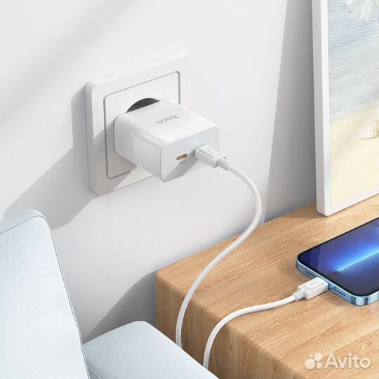 Сетевое зарядное устройство Hoco C108A Dual Port