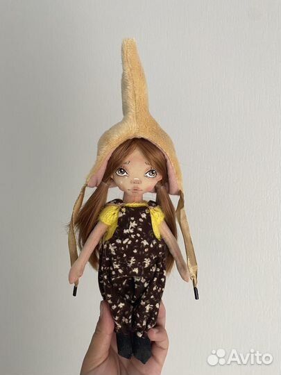 Текстильная кукла Мия