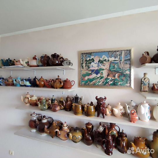 Продам коллекцию керамических чайников
