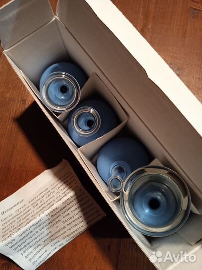 Банки вакуумные, косметический массажный набор