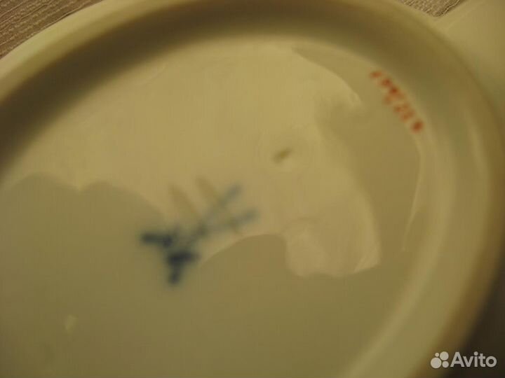 Пепельница Мейсен ручная роспись