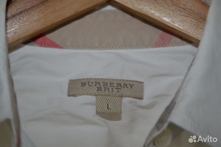 Burberry Brit L Белая Рубашка