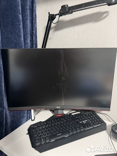 Игровой монитор на запчасти