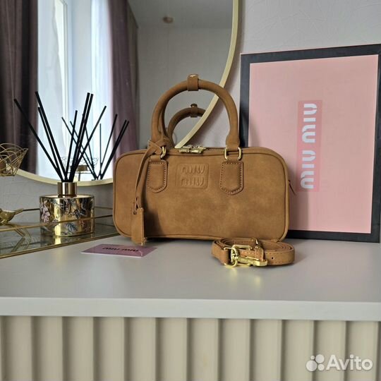 Сумка замшевая Miu Miu