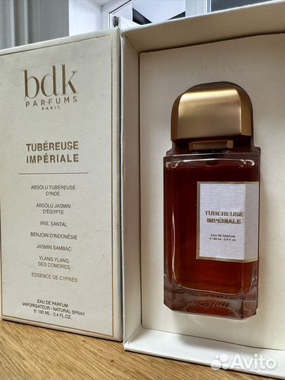 Bdk parfums tubereuse imperiale 100 ml оригинал