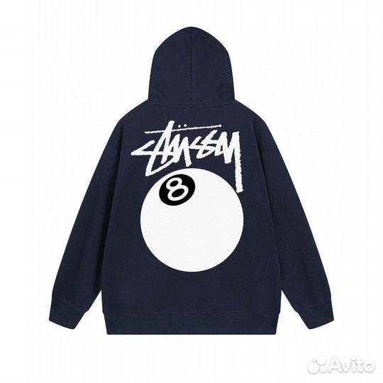 Зип худи stussy