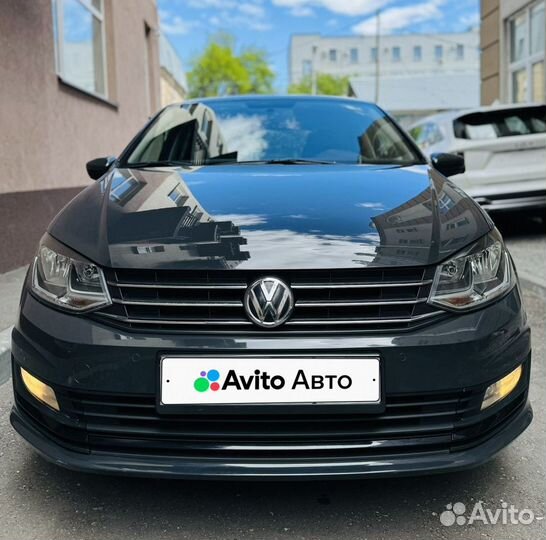 Volkswagen Polo 1.6 AT, 2018, 96 050 км