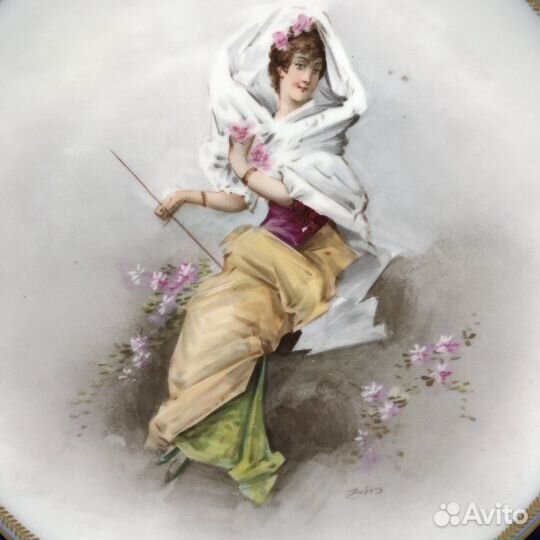 Декоративная тарелка Лимож