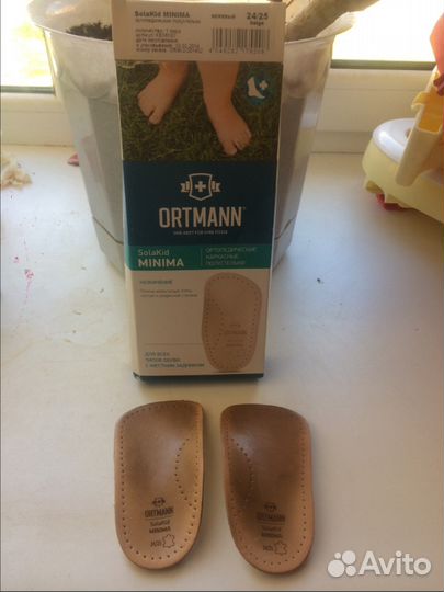 Ortmann ортопедические полустельки24/25