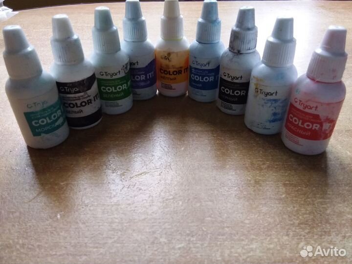 Жидкие материалы для творчества