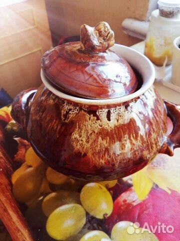 Горшок для запекания большой