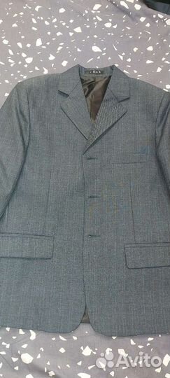 Школьный костюм серый 110-116