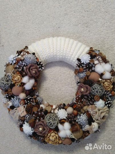 Венок осенний/зимний (Новогодний/Рождественский)