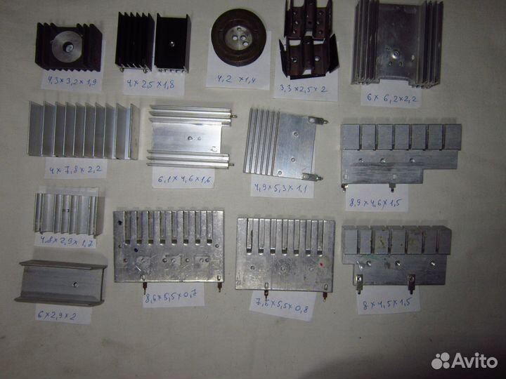 Преобразователь эоп В-3М, радиаторы охлаждения