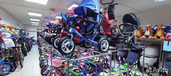 Велосипед 3х кол. надувное 12х10