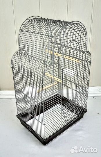 Большая клетка для Попугаев птиц Фигурная-3