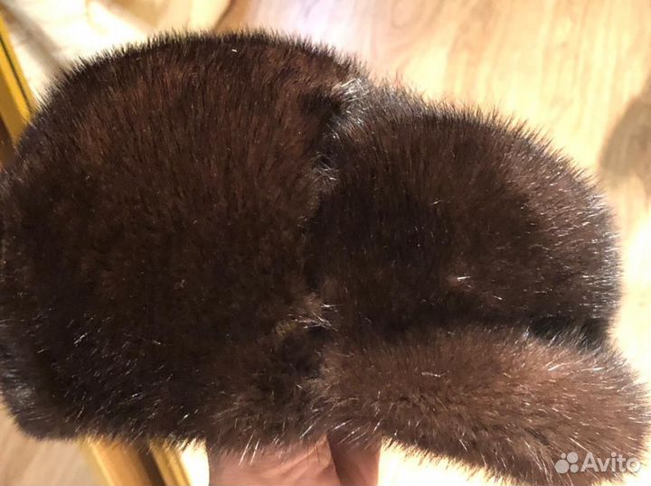 Меховая мужская кепка