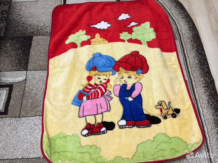 Детское одеяло плед