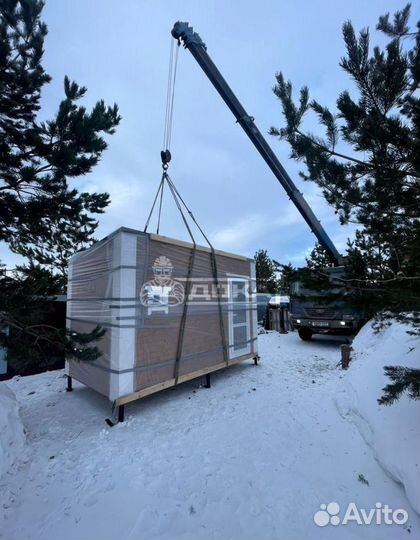 Баня перевозная