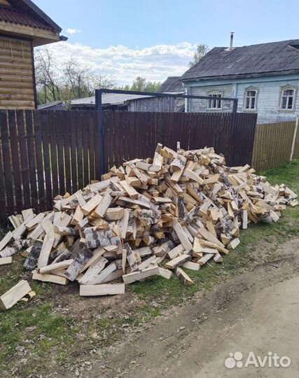 Дрова березовые колотые