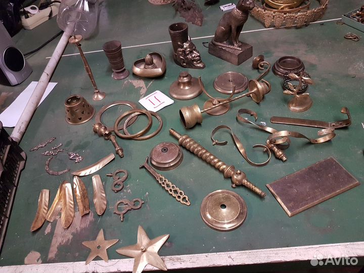 Элементы декора из бронзы