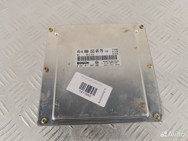 Блок управления двигателем Mercedes-Benz C-Класс