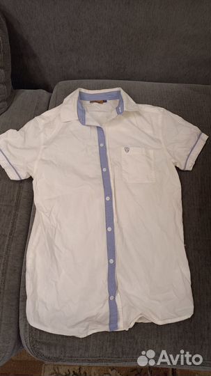 Рубашка белая 164 р-р для подростка
