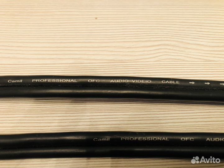 Межблочный кабель 2 rca на 2rca