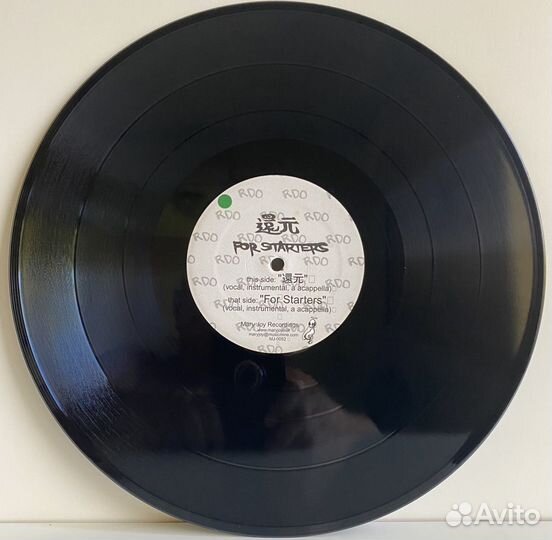Hip-Hop: RDO – / For Starters Japan Mint 2шт