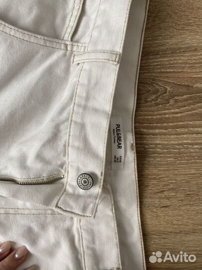 Джинсы pull and bear mom