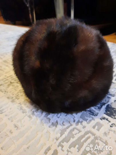 Шапка норковая женская