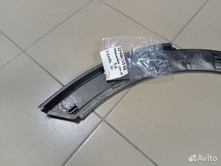 Hyundai Creta Накладка заднего крыла правого