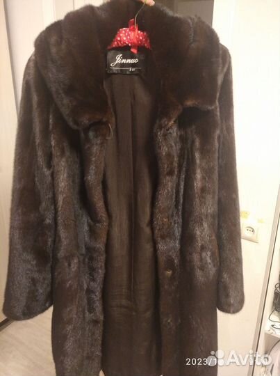 Шуба норковая 42 44 бу