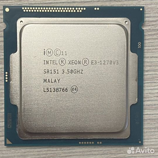 Intel Xeon E3-1270V3 (Intel Core i7-4770)