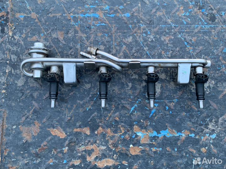 Топливная рампа ауди а4 б7