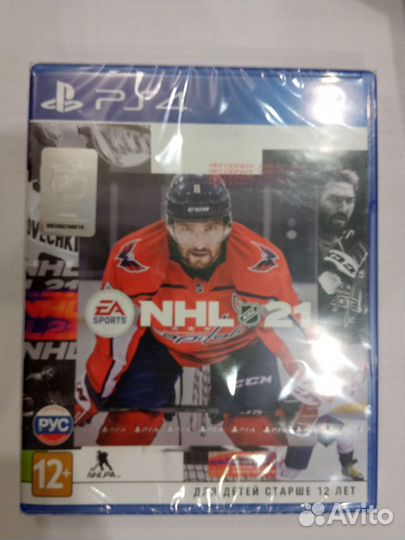 Игра NHL21 (PS4) Новый диск