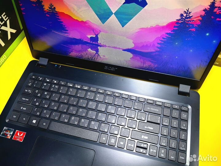 Ноутбук Acer Ryzen 5 3500U / Vega 8 работа офис