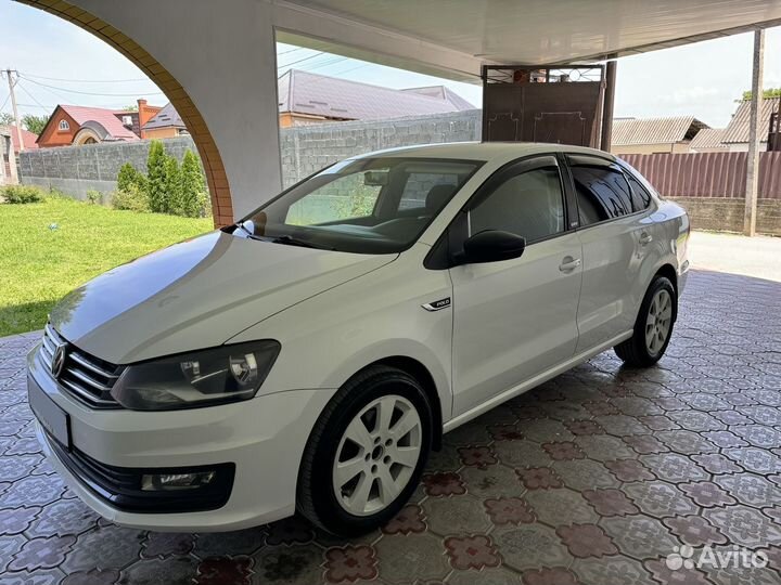 Volkswagen Polo 1.6 AT, 2017, 181 000 км