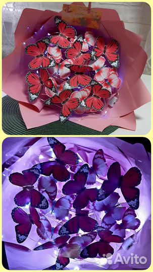 Букет из бабочек