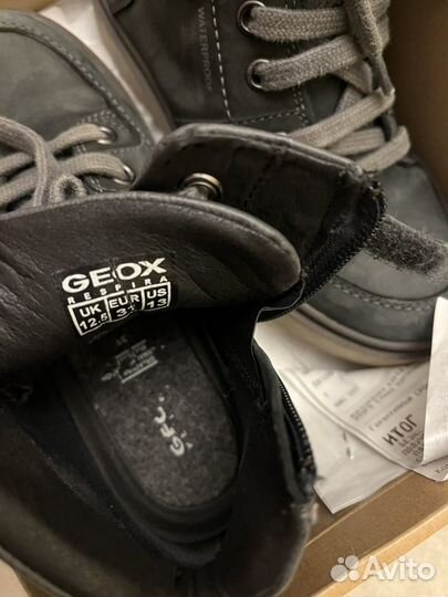 Детские ботинки geox 31 размер