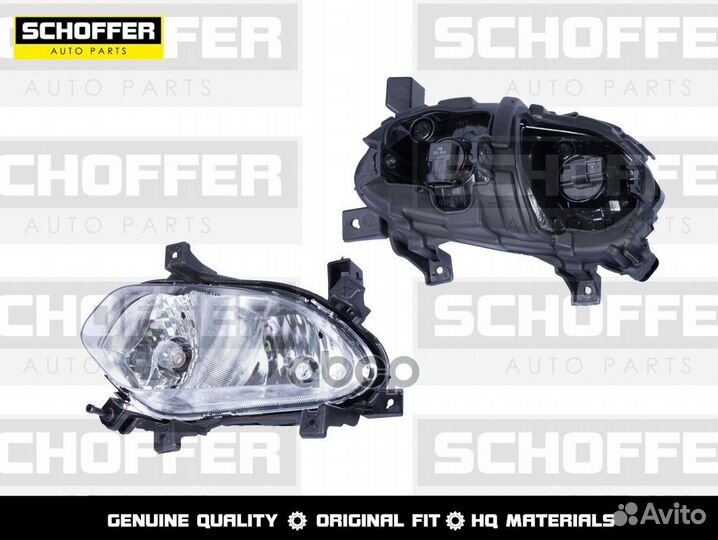 Фара птф левая под 2 лампы Kia Ceed 12-15