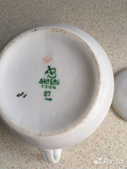 Сахарницы от сервизов времен СССР