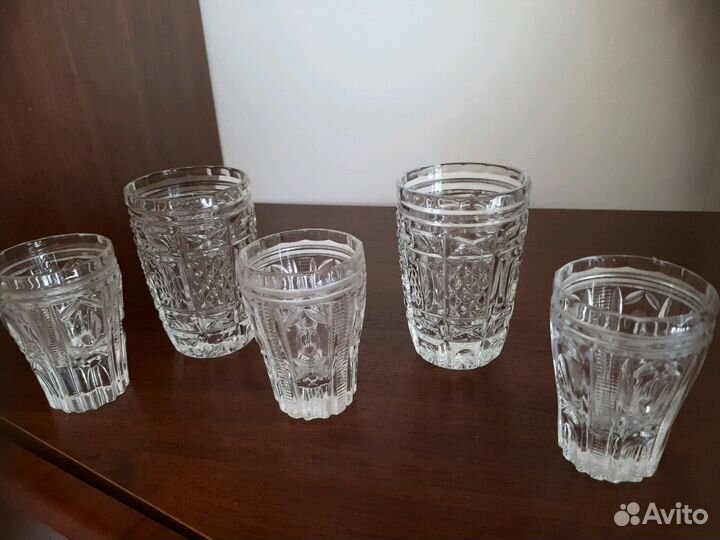 Рюмки хрустальные