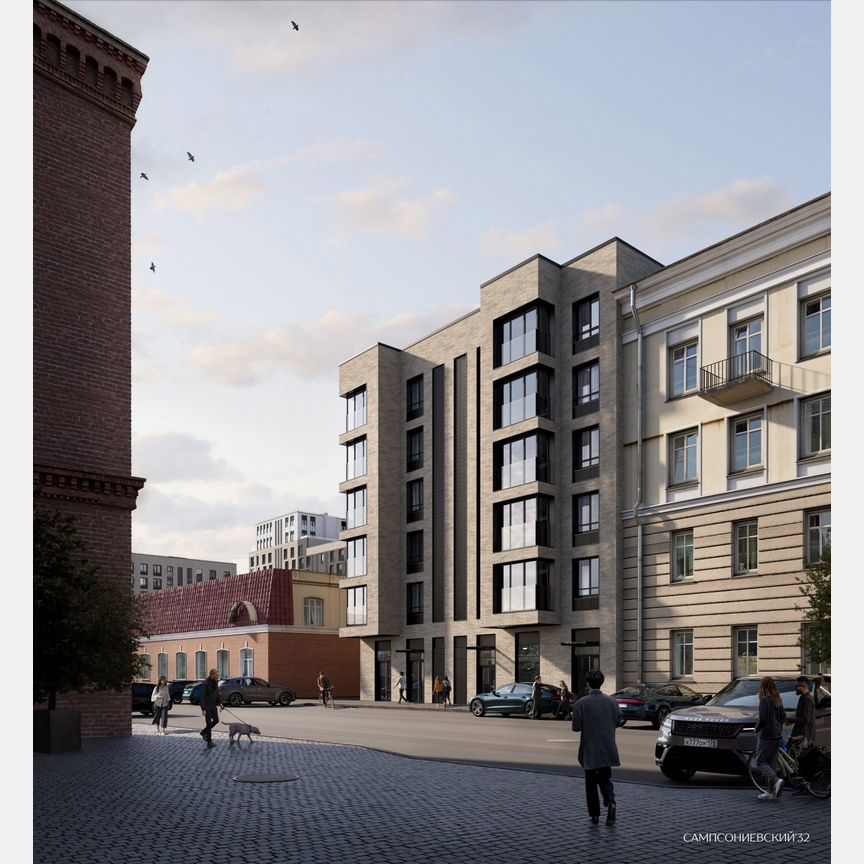 3-к. квартира, 105,7 м², 6/10 эт.