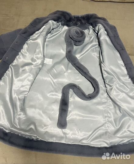 Искусственная шуба под норку 44 размер